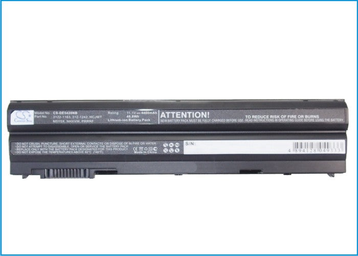 Replacement Battery for DELL  Inspiron 14R (5420) – Notebook, Laptop – 4400mAh / 48.84Wh / 11.1V