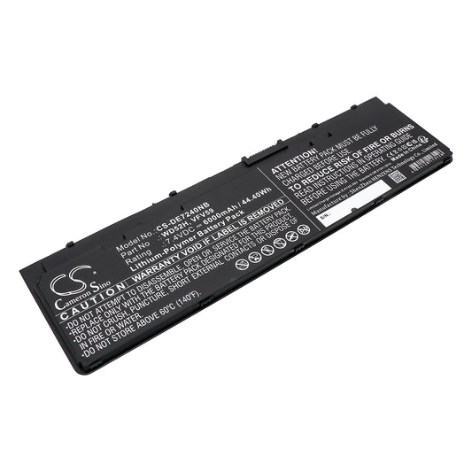Replacement Battery for Dell Latitude E7240 – Notebook, Laptop – 6000mAh / 7.4V