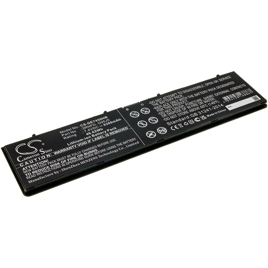 Replacement Battery for Dell Latitude E7450 – Notebook, Laptop – 6300mAh / 7.4V
