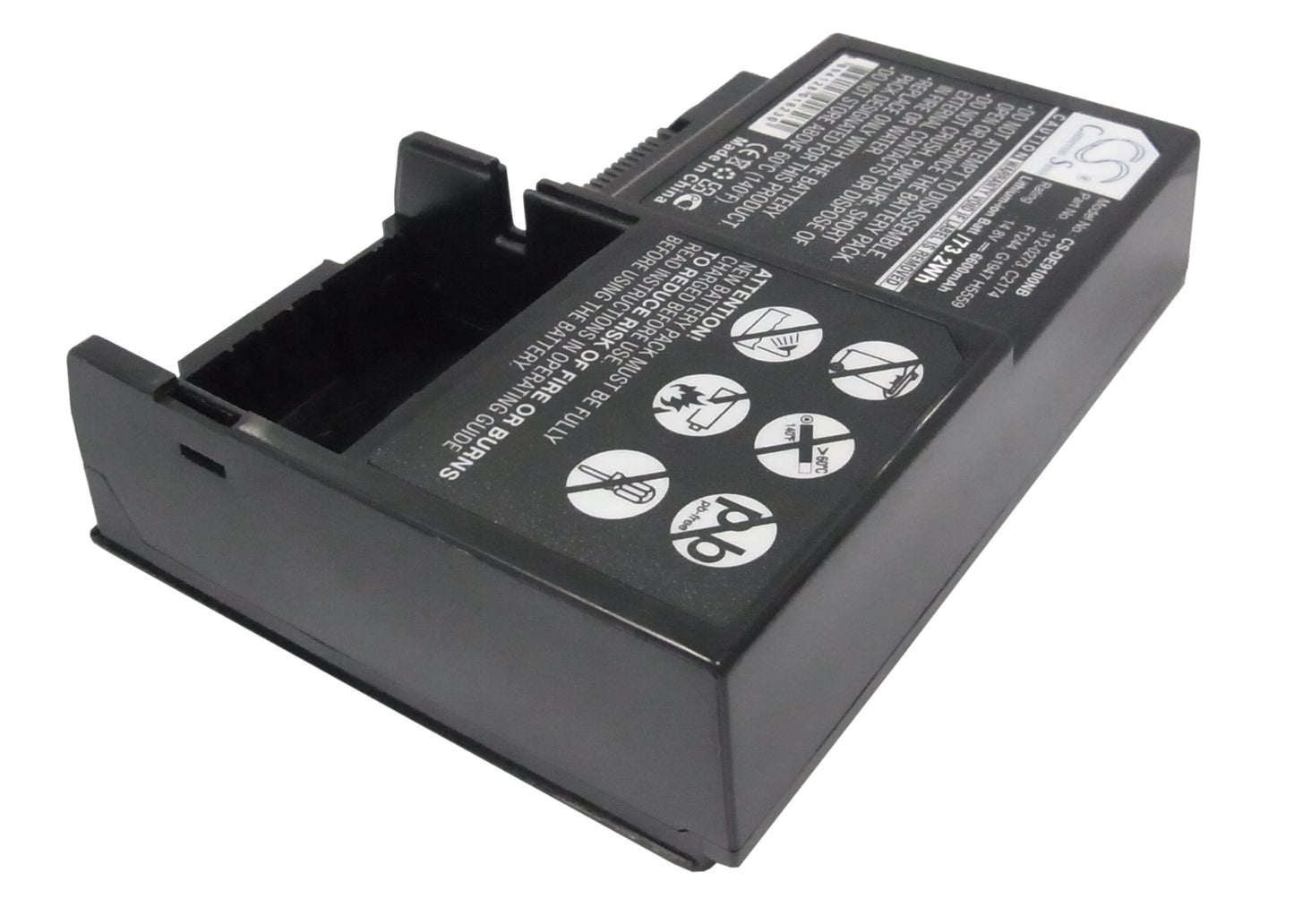 Replacement Battery for Dell Inspiron 9100 – Notebook, Laptop – 6600mAh / 14.8V - image 2