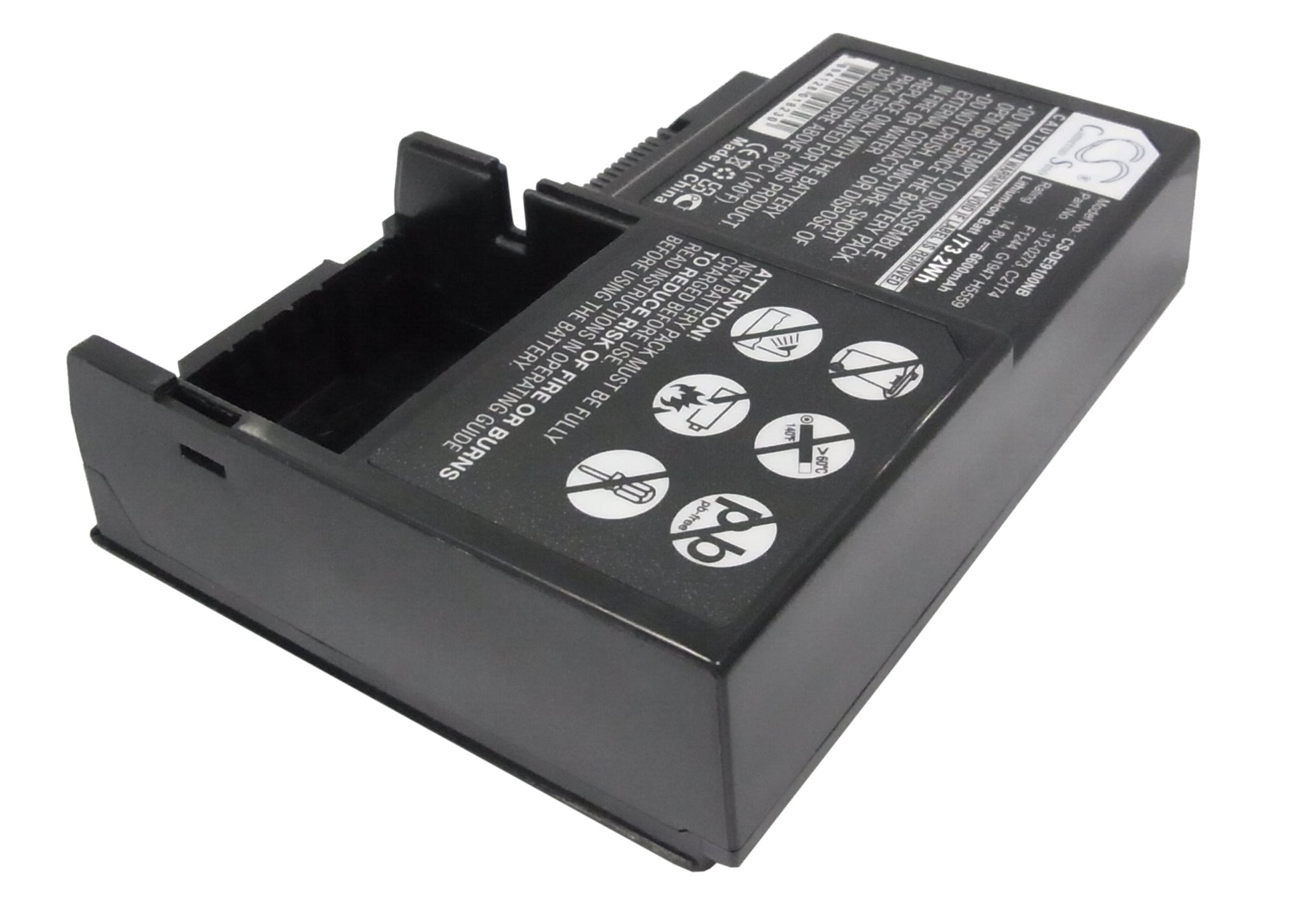 Replacement Battery for Dell Inspiron 9100 – Notebook, Laptop – 6600mAh / 14.8V - image 2