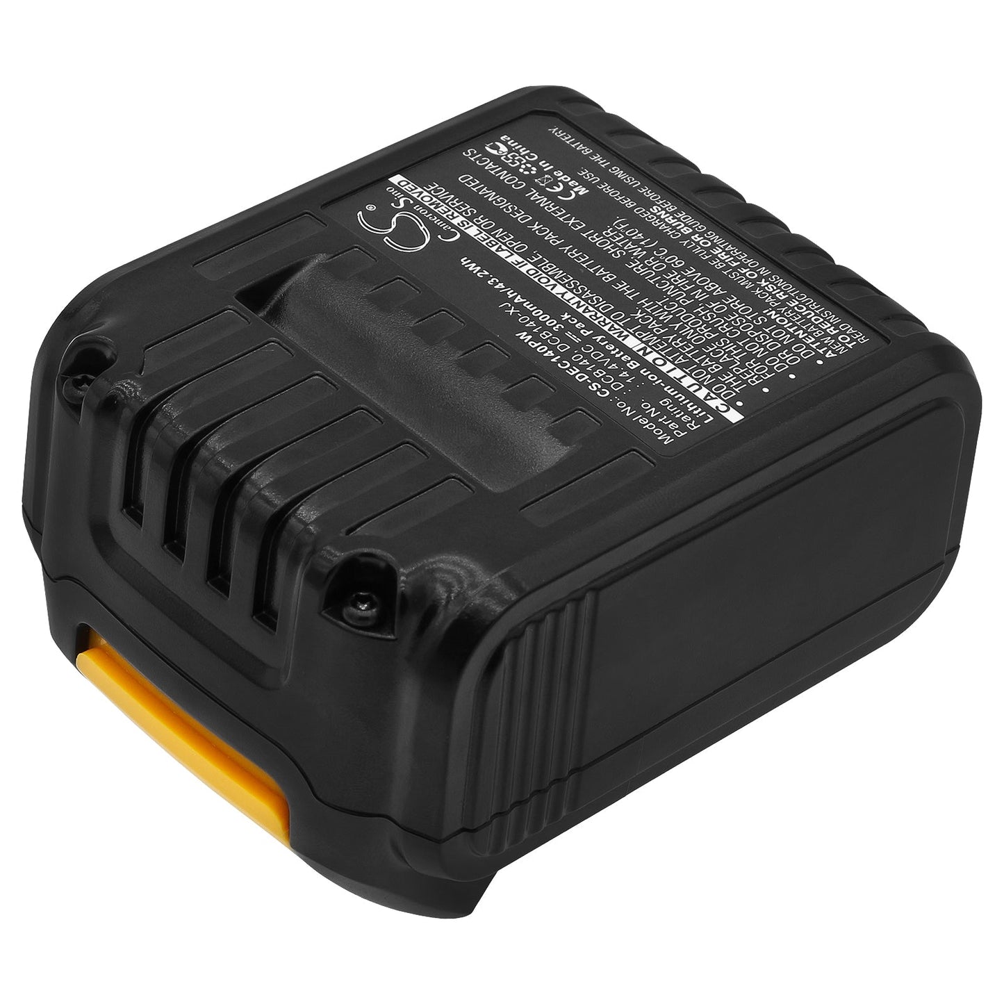 Replacement Battery for DeWalt  DCB090 – Power Tools – 3000mAh / 43.20Wh / 14.4V