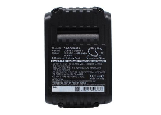 Replacement Battery for DeWalt | Klein Tools DCD740 – Power Tool – 4000mAh / 20V