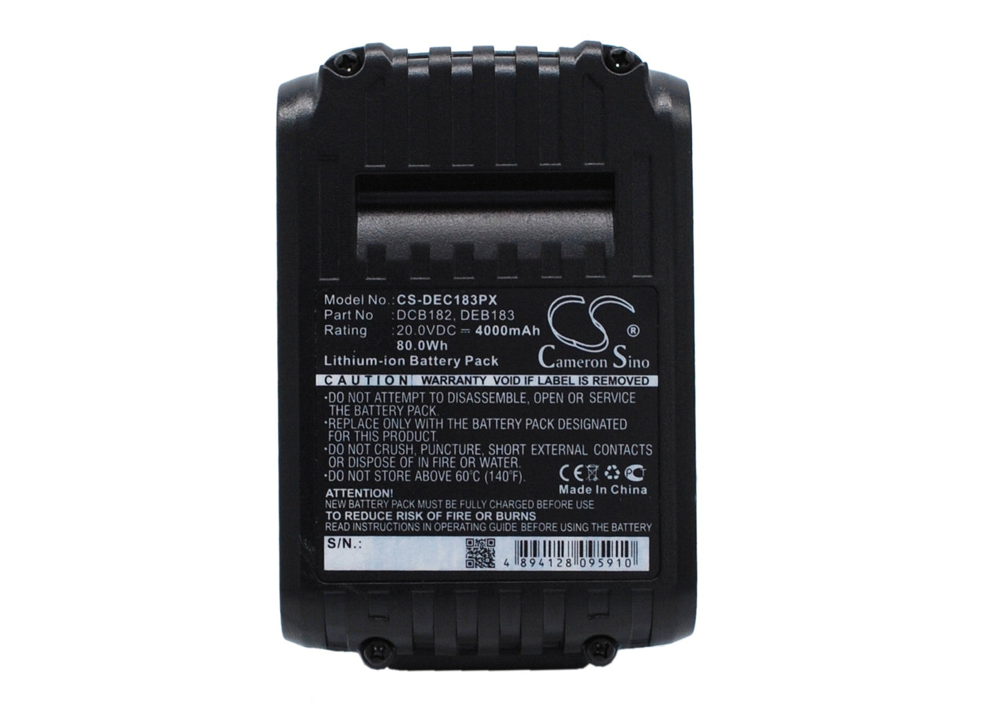 Replacement Battery for Klein Tools  1000 MCM aluminum – Power Tools – 4000mAh / 80.00Wh / 20.0V