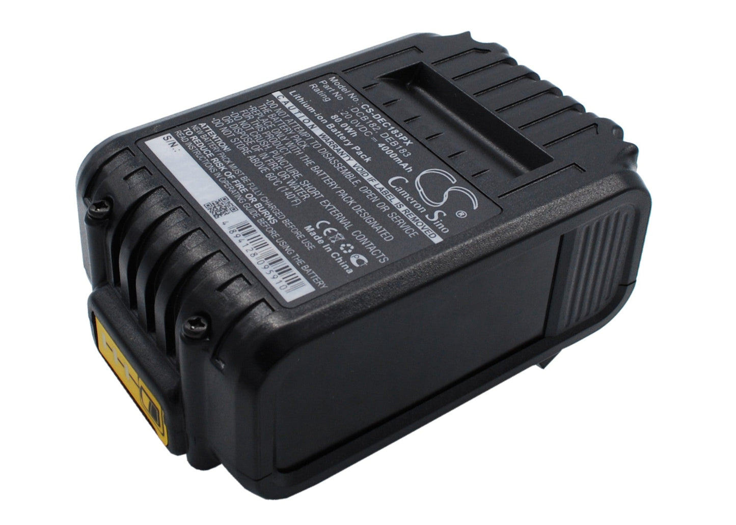 Replacement Battery for DeWalt  DCD740 – Power Tools – 4000mAh / 80.00Wh / 20.0V
