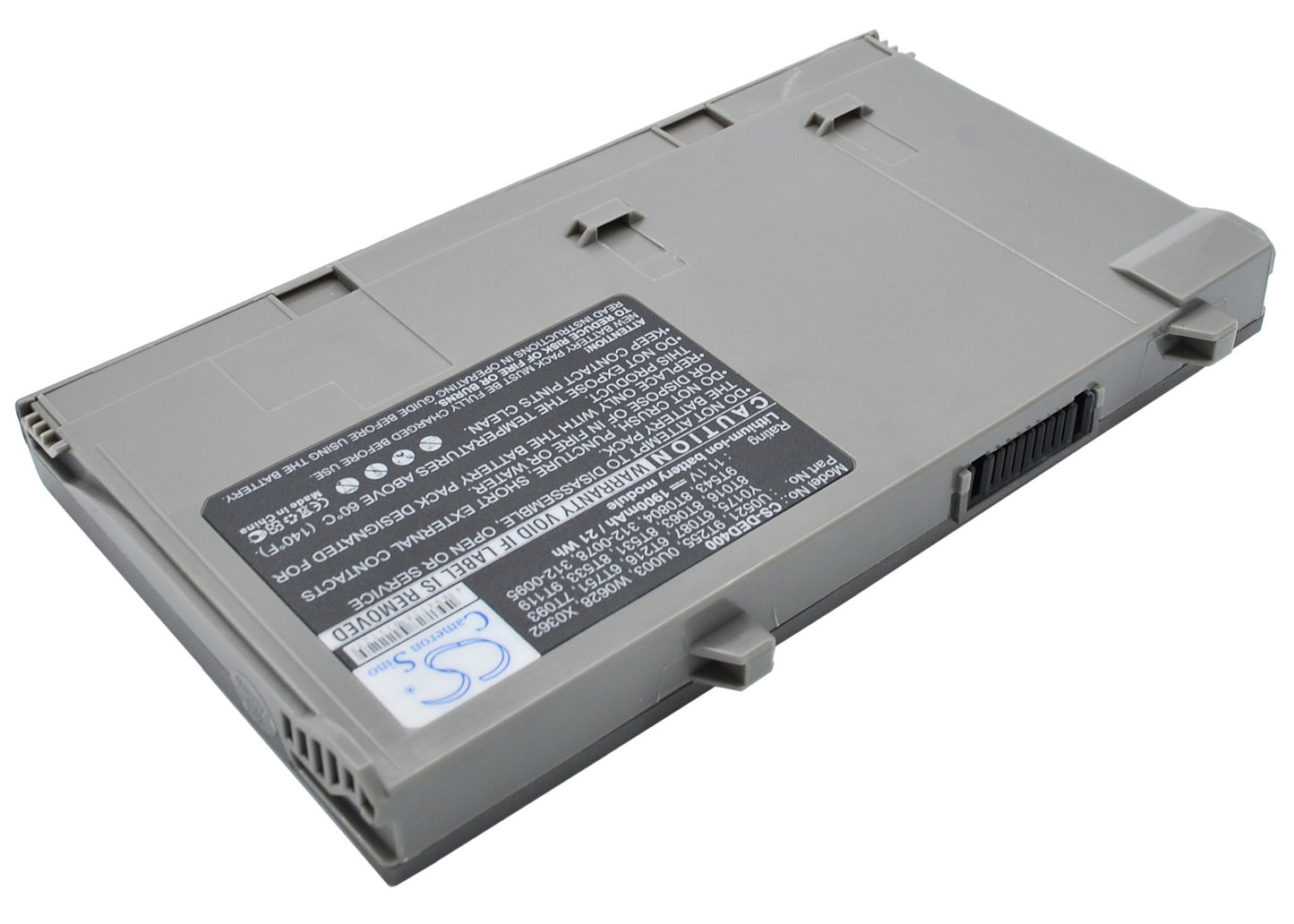 Replacement Battery for Dell Latitude D400 – Notebook, Laptop – 1900mAh / 11.1V - image 1