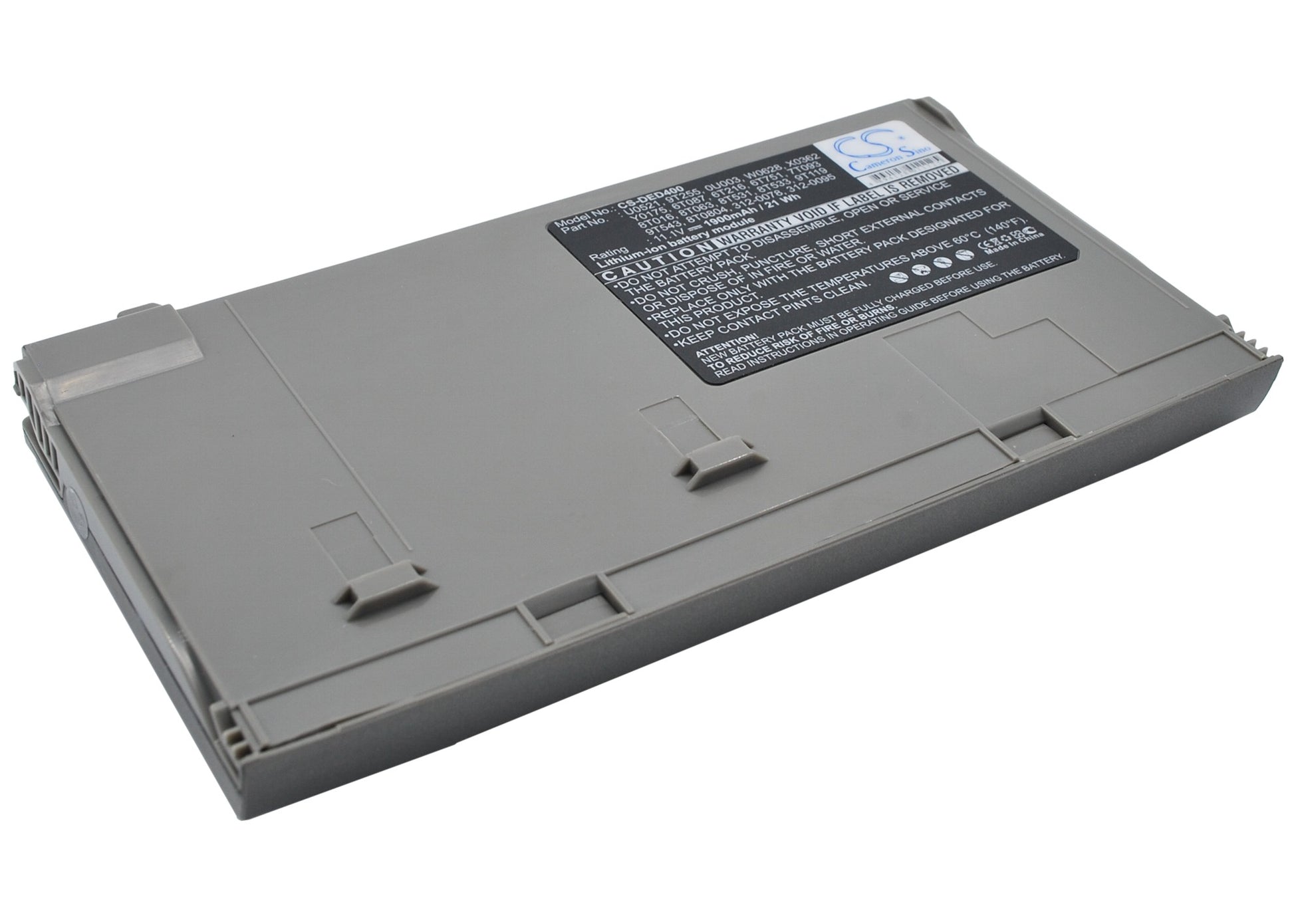 Replacement Battery for Dell Latitude D400 – Notebook, Laptop – 1900mAh / 11.1V - image 2