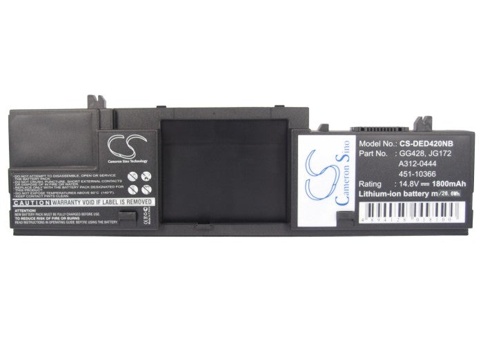 Replacement Battery for Dell Latitude D420 – Notebook, Laptop – 1800mAh / 14.8V - image 5
