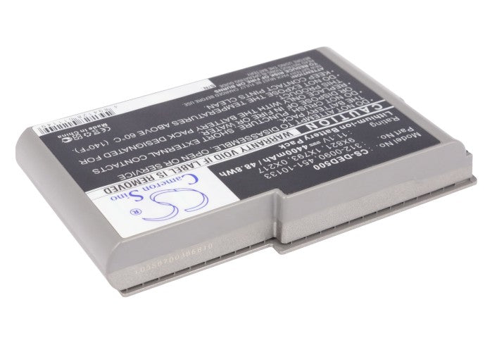 Replacement Battery for DELL  Inspiron 500m – Notebook, Laptop – 4400mAh / 48.84Wh / 11.1V
