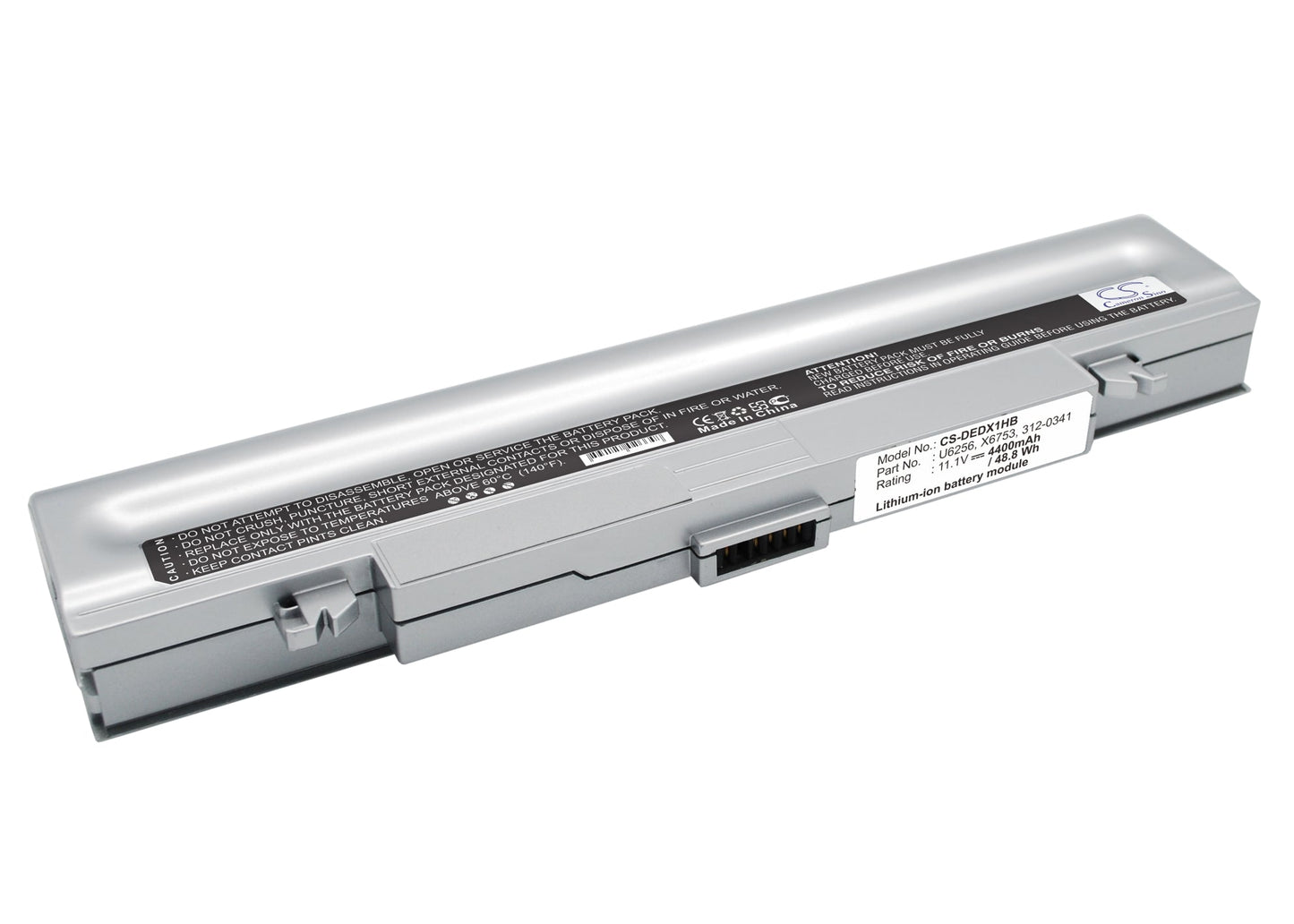 Replacement Battery for DELL  Latitude X1 – Notebook, Laptop – 4400mAh / 11.1V