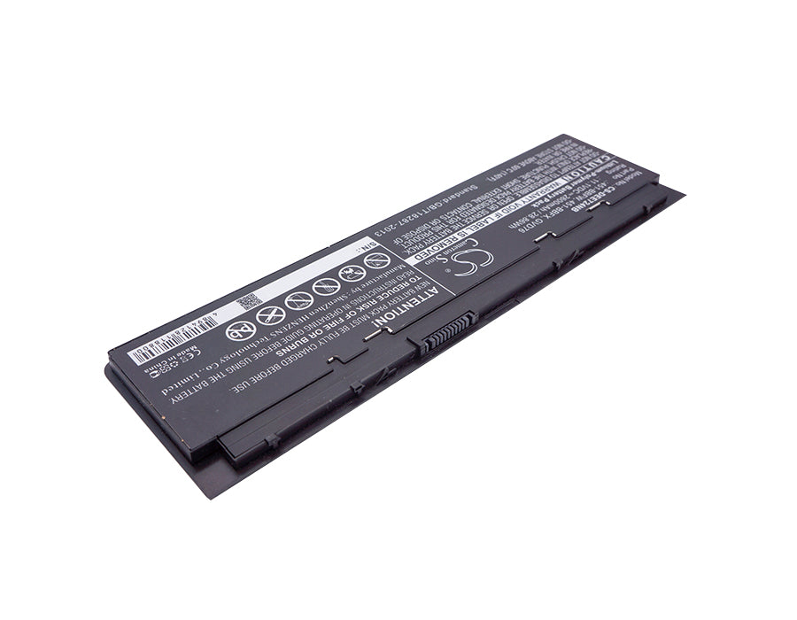 Replacement Battery for DELL  Latitude 12-7000 – Notebook, Laptop – 2600mAh / 28.86Wh / 11.1V