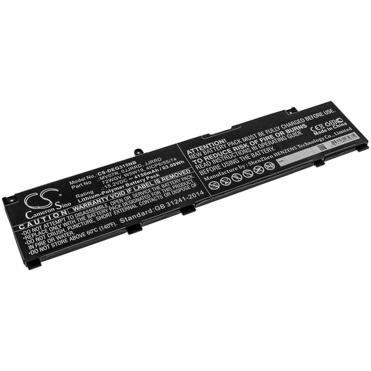 Replacement Battery for Dell G3 15 3500 GN3500EDFSS – Notebook, Laptop – 4150mAh / 15.2V