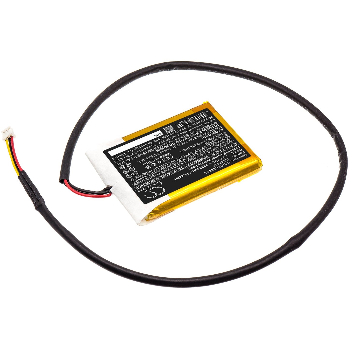 Replacement Battery for idealens  K2 – VR – 3800mAh / 14.44Wh / 3.8V