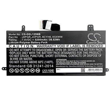 Replacement Battery for Dell N003L7390-C-D1606FTCN – Notebook, Laptop – 5200mAh / 7.6V - image 3