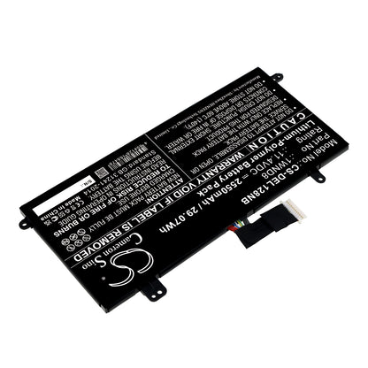 Replacement Battery for Dell Latitude 12 5285 – Notebook, Laptop – 2550mAh / 11.4V - image 2