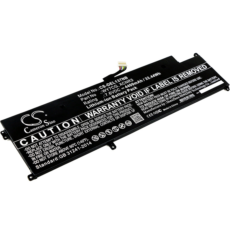Replacement Battery for Dell Latitude 13 7370 – Notebook, Laptop – 4400mAh / 7.6V - image 1