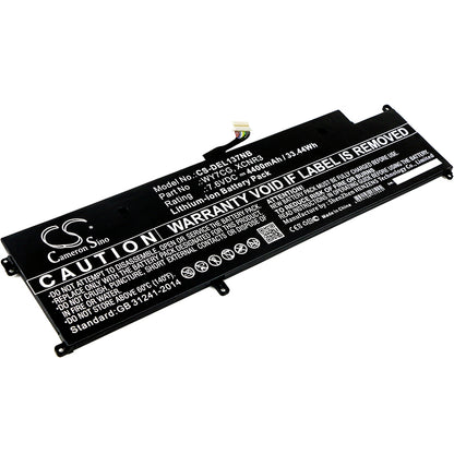 Replacement Battery for Dell Latitude 13 7370 – Notebook, Laptop – 4400mAh / 7.6V - image 1