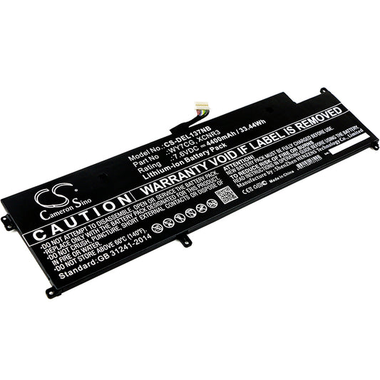 Replacement Battery for Dell Latitude 13 7370 – Notebook, Laptop – 4400mAh / 7.6V - image 1