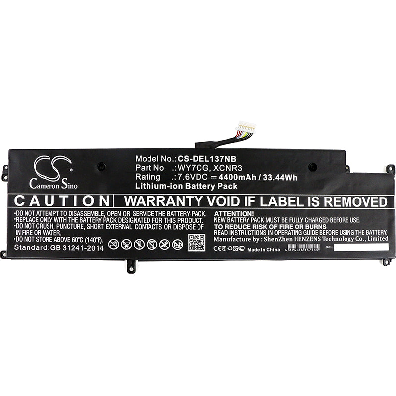 Replacement Battery for Dell Latitude 13 7370 – Notebook, Laptop – 4400mAh / 7.6V - image 3