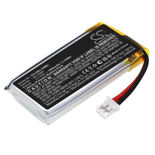 Replacement Battery for Deli 14951w – Barcode Scanner – 1000mAh / 3.7V