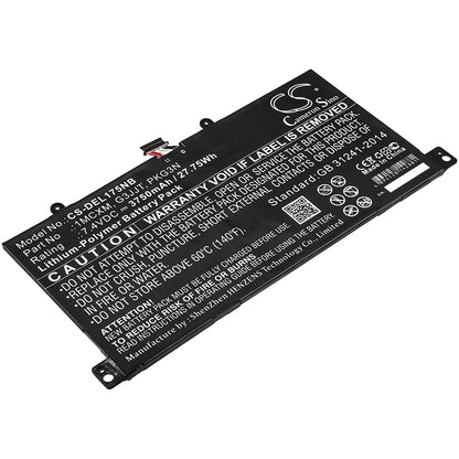 Replacement Battery for Dell Latitude 5175 – Notebook, Laptop – 3750mAh / 7.4V - image 1