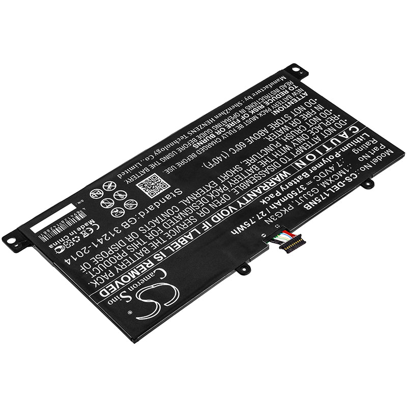 Replacement Battery for Dell Latitude 5175 – Notebook, Laptop – 3750mAh / 7.4V - image 2