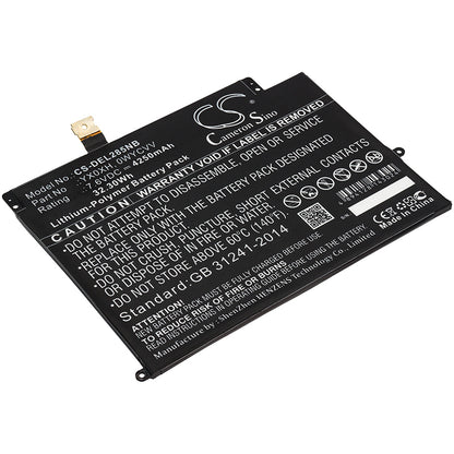 Replacement Battery for Dell Latitude 7285 – Notebook, Laptop – 4250mAh / 7.6V - image 1