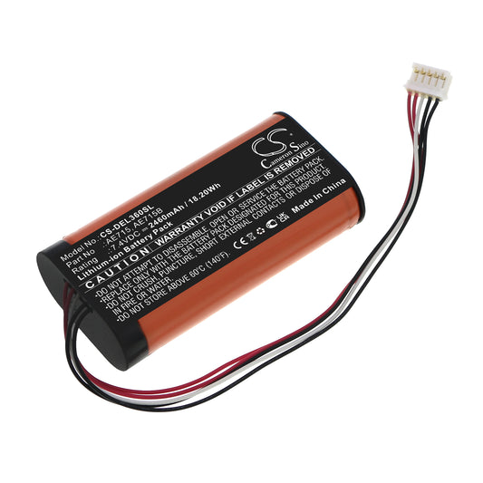 Replacement Battery for Dell Wireless 360 Speaker – Speaker – 2460mAh / 7.4V
