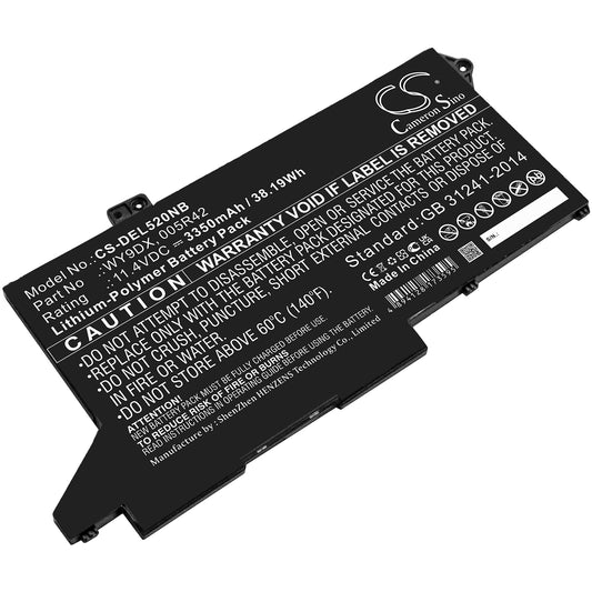Replacement Battery for Dell Latitude 5420 – Notebook, Laptop – 3350mAh / 11.4V