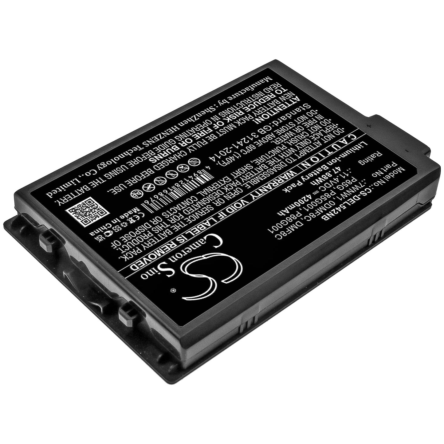 Replacement Battery for DELL  Latitude 5420 – Notebook, Laptop – 4200mAh / 47.88Wh / 11.4V
