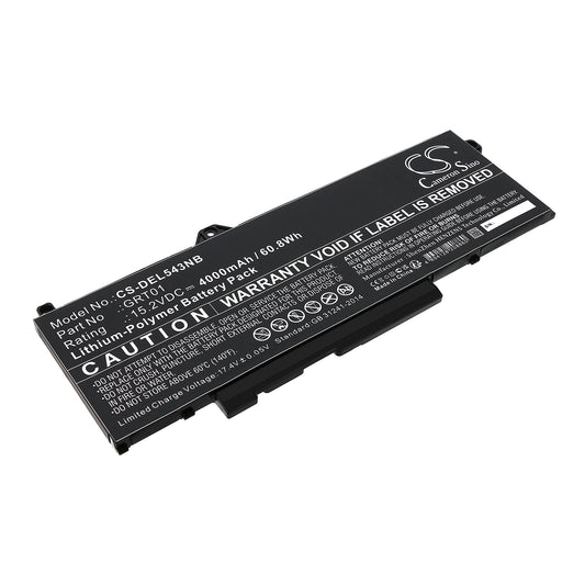Replacement Battery for Dell Precision 15 3571 – Notebook, Laptop – 4000mAh / 15.2V