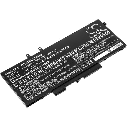 Replacement Battery for Dell Latitude 14 5410 – Notebook, Laptop – 4150mAh / 15.2V