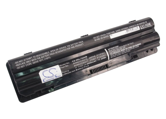 Replacement Battery for Dell XPS 14 – Notebook, Laptop – 6600mAh / 11.1V