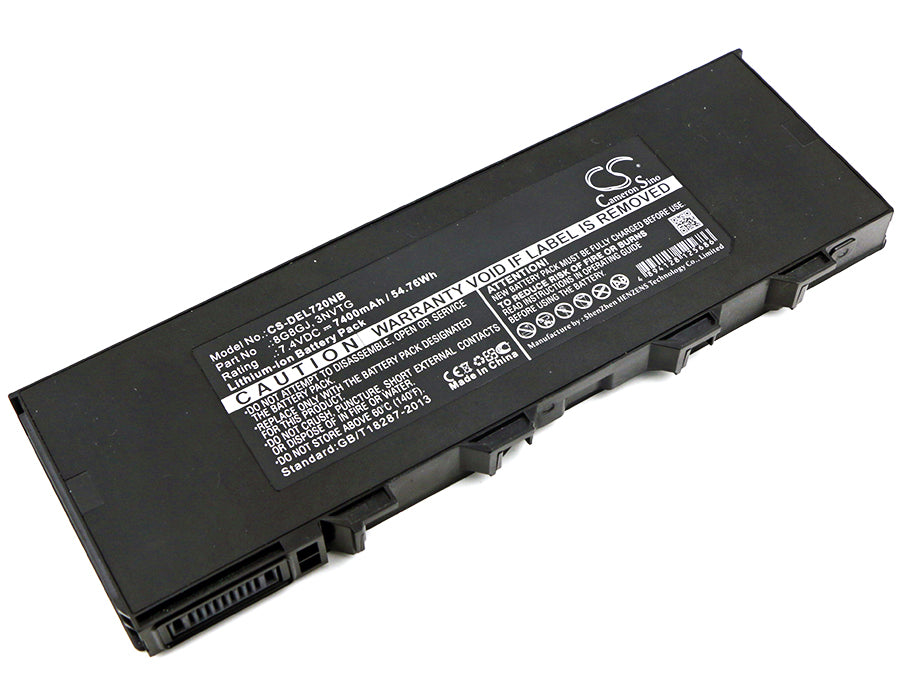 Replacement Battery for Dell Latitude 7204 – Notebook, Laptop – 7400mAh / 7.4V - image 1
