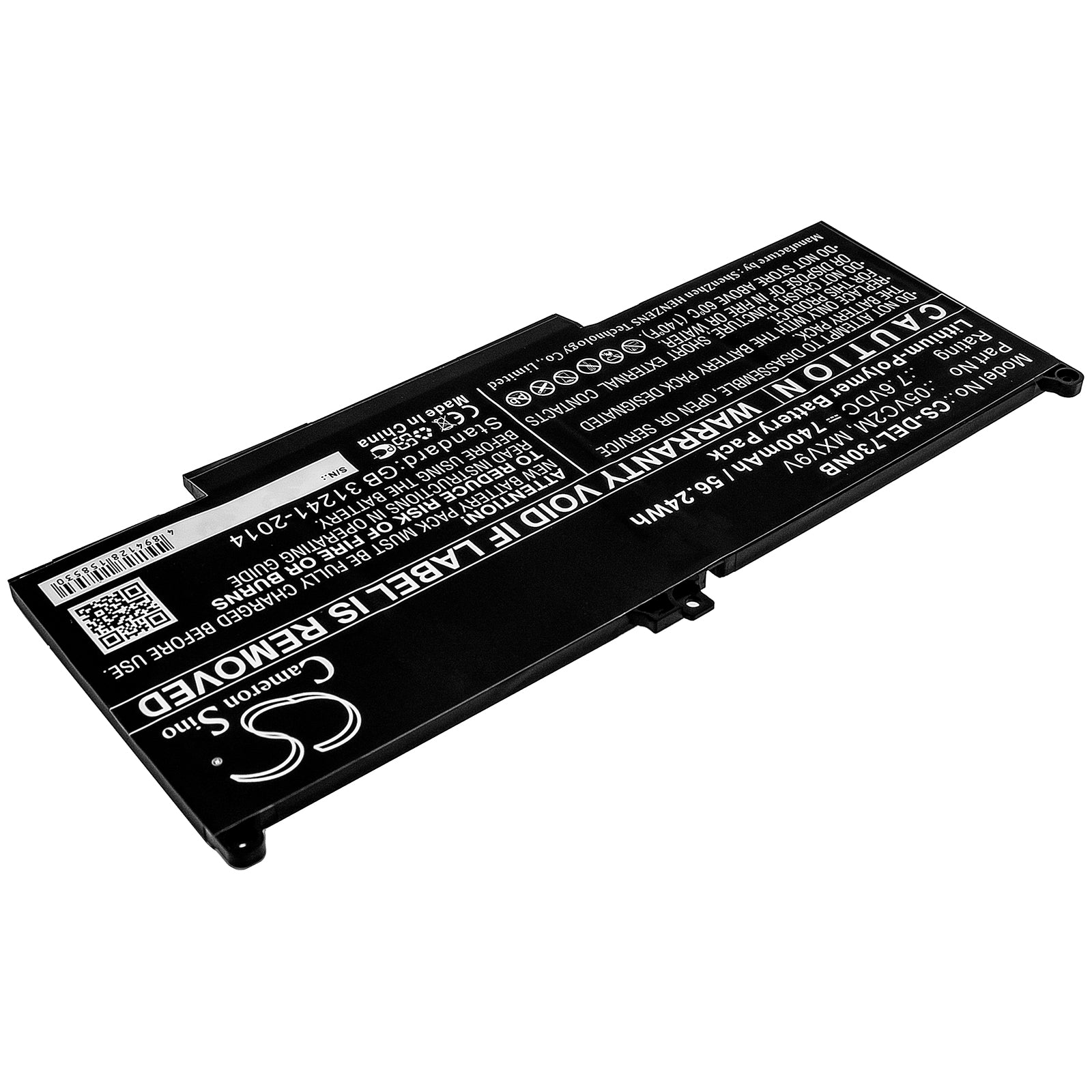 Replacement Battery for Dell Latitude 13 7300(N052L7300-D1716FCN) – Notebook, Laptop – 7400mAh / 7.6V - image 2