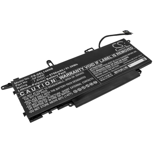 Replacement Battery for Dell Latitude 7310 2-in-1 – Notebook, Laptop – 6750mAh / 7.6V