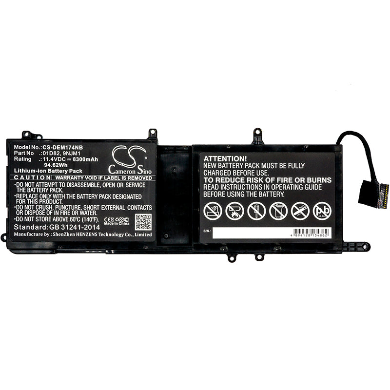 Replacement Battery for Dell Alienware 15 R3 – Notebook, Laptop – 8300mAh / 11.4V - image 3