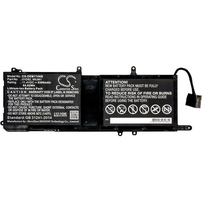 Replacement Battery for Dell Alienware 15 R3 – Notebook, Laptop – 8300mAh / 11.4V - image 3
