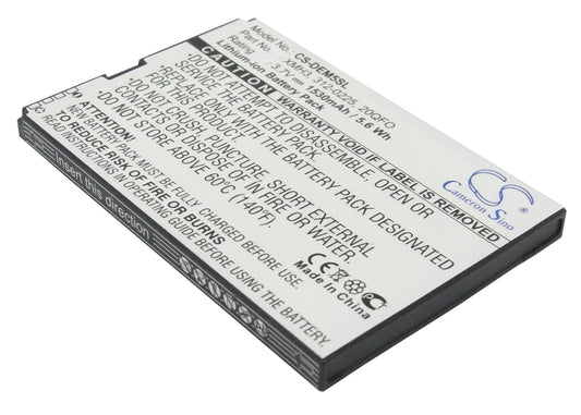 Replacement Battery for Dell Mini 5 – Mobile, SmartPhone – 1530mAh / 3.7V
