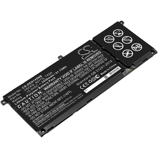 Replacement Battery for Dell Inspiron 15 5501 – Notebook, Laptop – 3450mAh / 15V