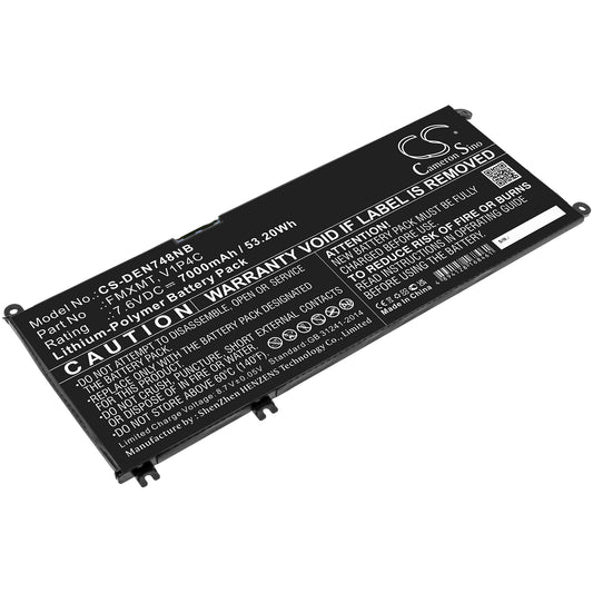 Replacement Battery for Dell Chromebook 13 3380-6TXJ4 – Notebook, Laptop – 7000mAh / 7.6V
