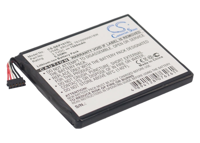 Replacement Battery for Dell | E-Mobile Streak Pro – PDA, Pocket PC – 1500mAh / 3.7V