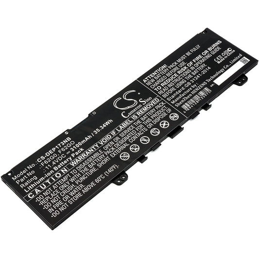 Replacement Battery for Dell Inspiron 7373 – Notebook, Laptop – 3100mAh / 11.4V - image 1