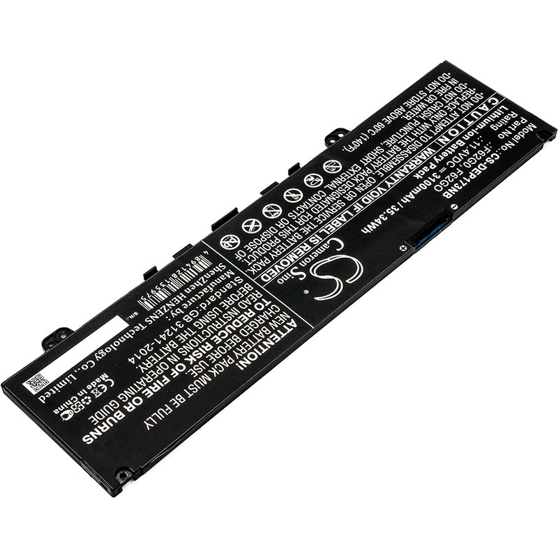 Replacement Battery for Dell Inspiron 7373 – Notebook, Laptop – 3100mAh / 11.4V - image 2
