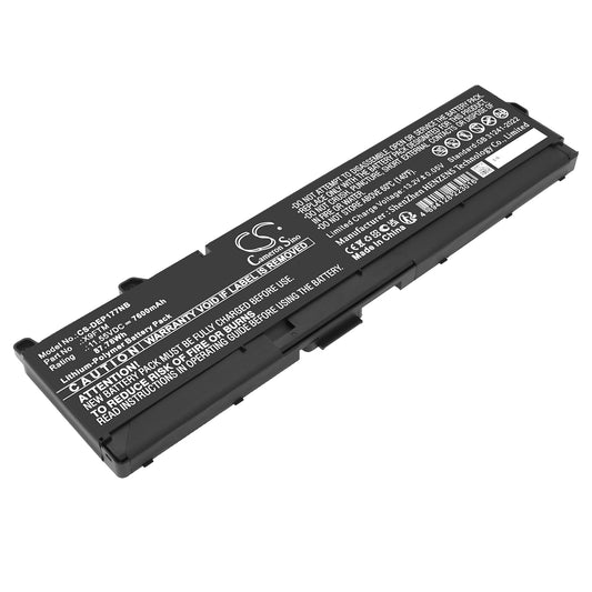 Replacement Battery for Dell Precision 17 7770 – Notebook, Laptop – 7600mAh / 11.55V