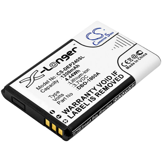 Replacement Battery for Doro 1370 – Mobile, SmartPhone – 1200mAh / 3.7V