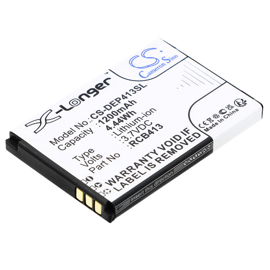 Replacement Battery for Doro Primo 406 – Mobile, SmartPhone – 1200mAh / 3.7V