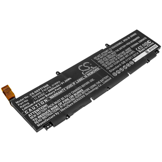 Replacement Battery for Dell Precision 5750 KVPMY – Notebook, Laptop – 8000mAh / 11.4V