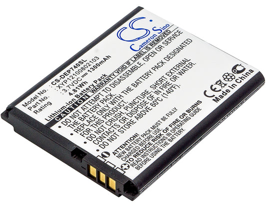 Replacement Battery for Doro PhoneEasy 740 – Mobile, SmartPhone – 1300mAh / 3.7V