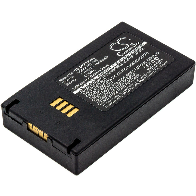 Replacement Battery for TSL | Spare | David Clark | Varta | EasyPack | Tellermate | Elan | Vokkero 1062 HF Snap-On Reader – Barcode Scanner – 1800mAh
